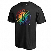 Men's Brooklyn Nets Fanatics Branded Black Team Pride T-Shirt FengYun,baseball caps,new era cap wholesale,wholesale hats